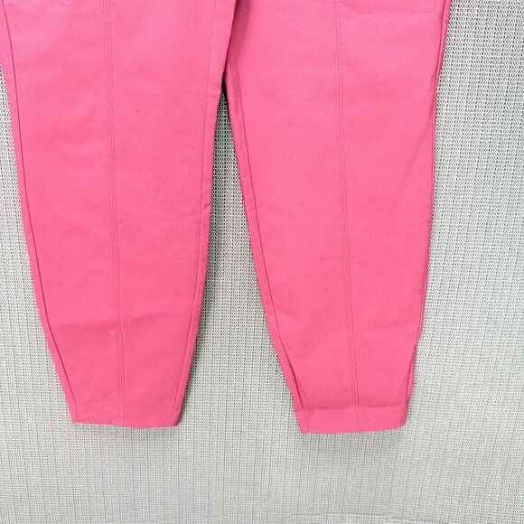 Lane Bryant Womens Size 16 Pink Ankle Pants Nylon/Spandex Stretch - Picture 9 of 9